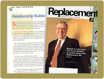 Alure featured in Replacement Contractor Magazine